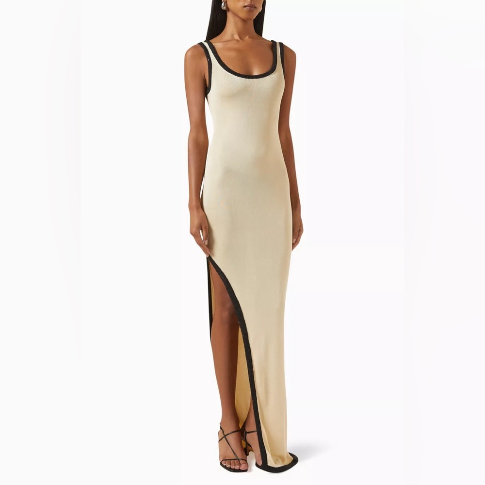 Asta Resort NAOMI Dress -Elegant Cream Sleeveless Dress